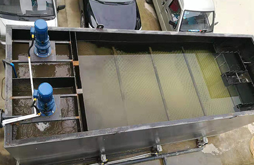 接觸氧化池、絮凝沉淀工藝